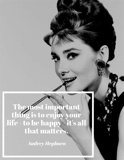 audrey hepburn quotes about happiness